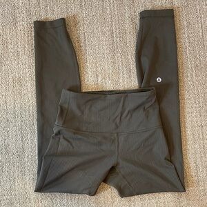 Women’s Dark Green Lululemon Leggings